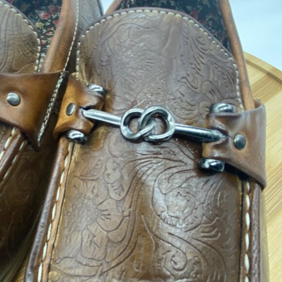Antonio Cerrelli Elite Bit Loafers Men Size 12‎ Embossed Design Faux Leather main image 8